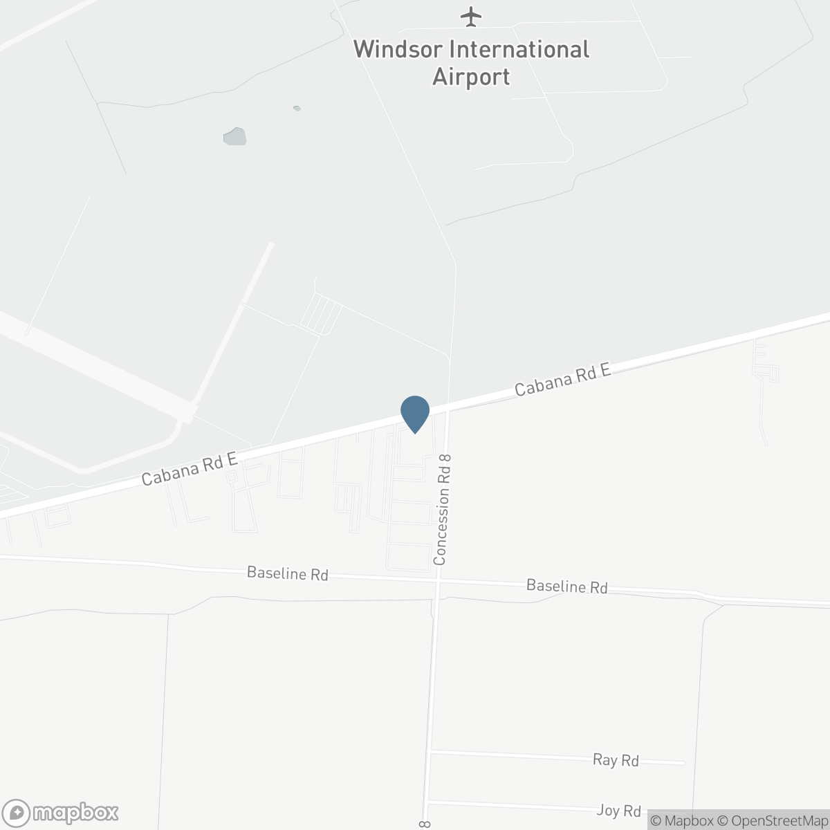 V/L CABANA ROAD East, Windsor, Ontario N8N 2M1